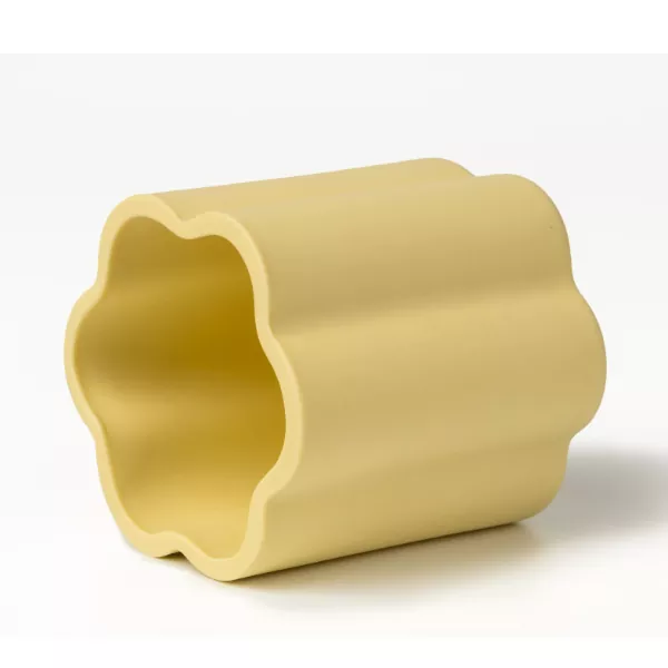 Καλλιτεχνική Floral Edge Κεραμική Κηροπήγα