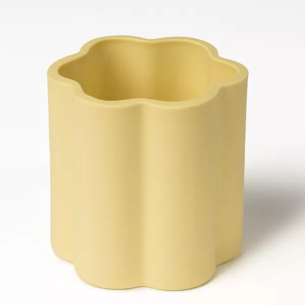 Καλλιτεχνική Floral Edge Κεραμική Κηροπήγα