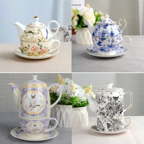 Enchanted Cup Porcelain Cup με τσαγιέρα Enchanted Cup Porcelain Cup με τσαγιέρα