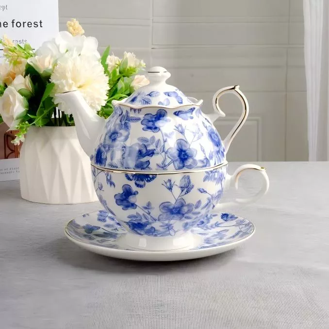 Enchanted Cup Porcelain Cup με τσαγιέρα