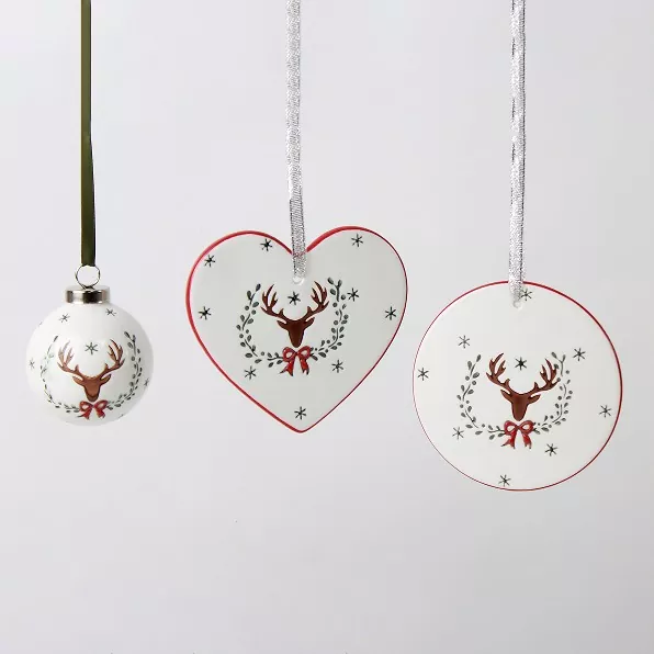 Μοναδικό Χειροποίητο Κεραμικό Διακόσμηση Χριστουγεννιάτικου Δέντρου